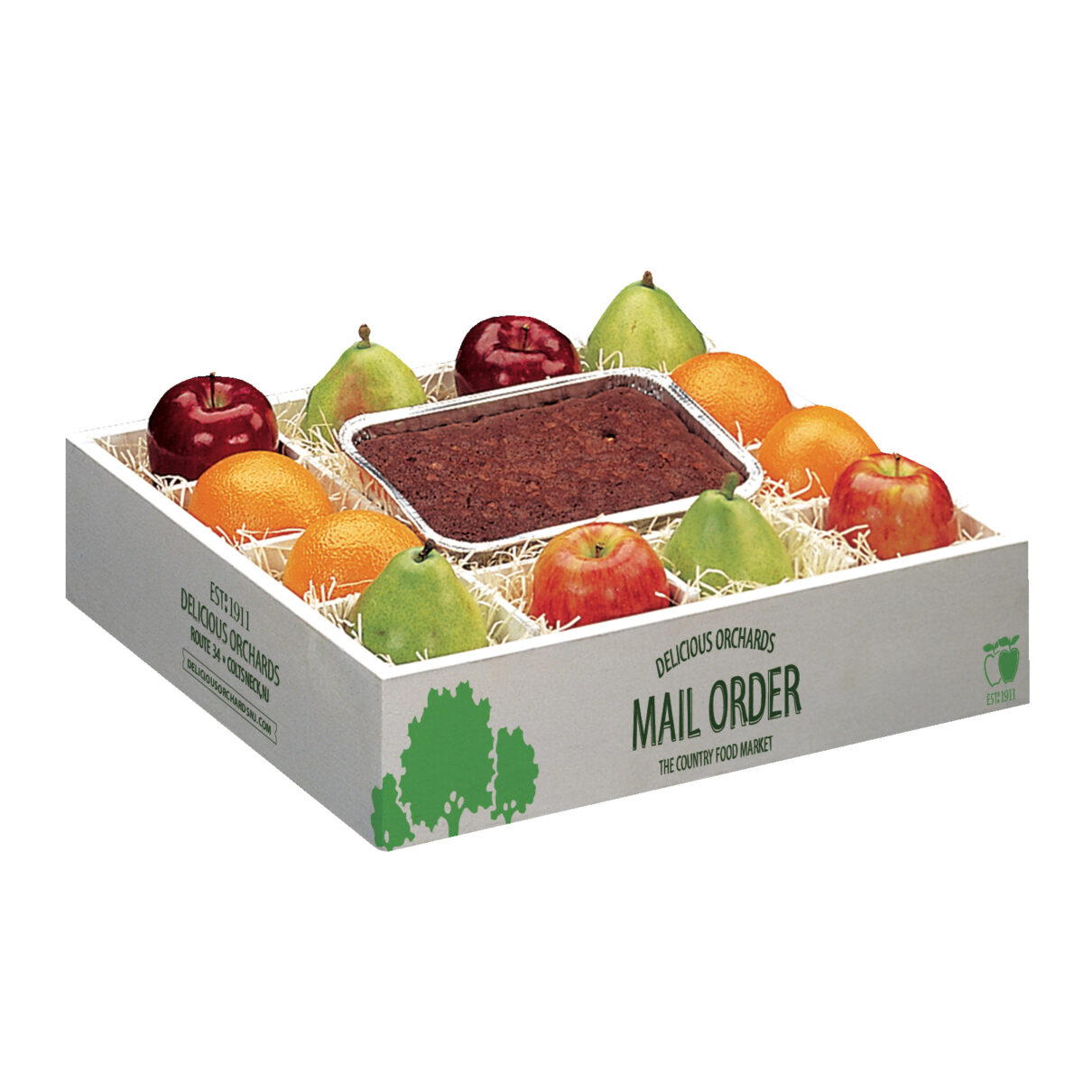 Fruit & Brownie Delight