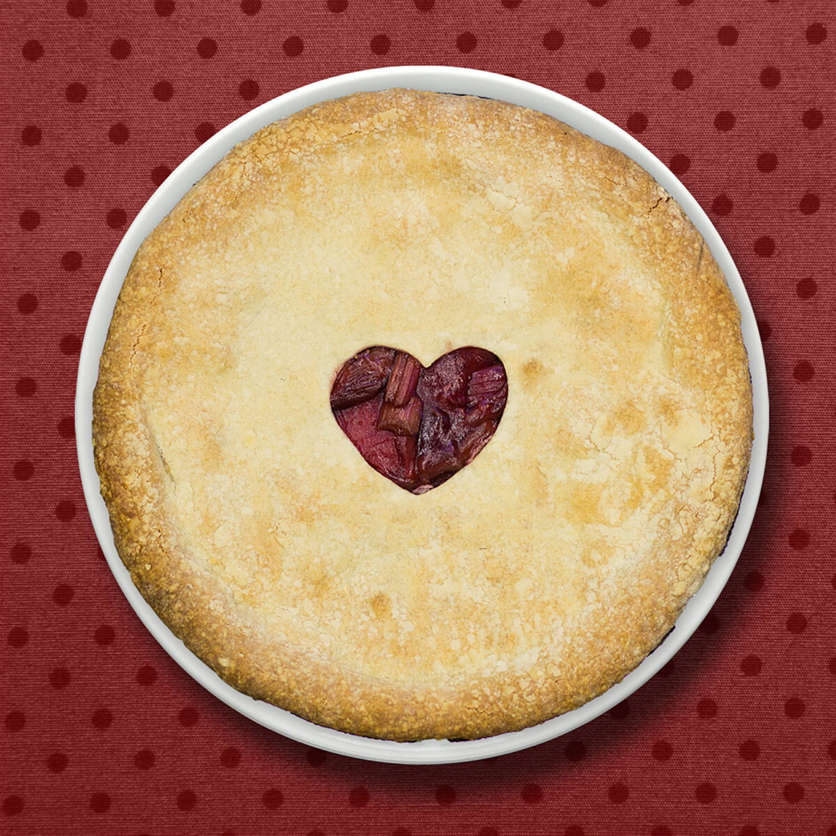 Two 9" Strawberry Rhubarb Pies