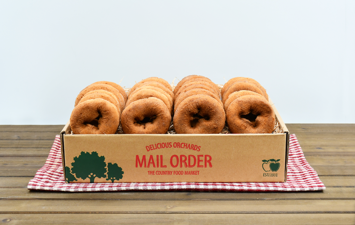 24 Plain Apple Cider Donuts