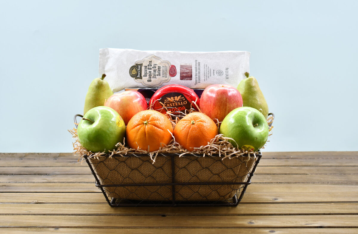 Scobeyville Fruit & Cheese Basket