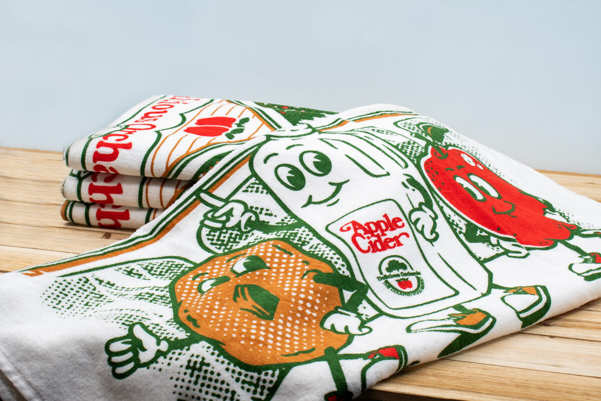 Vintage Characters Beach Towel