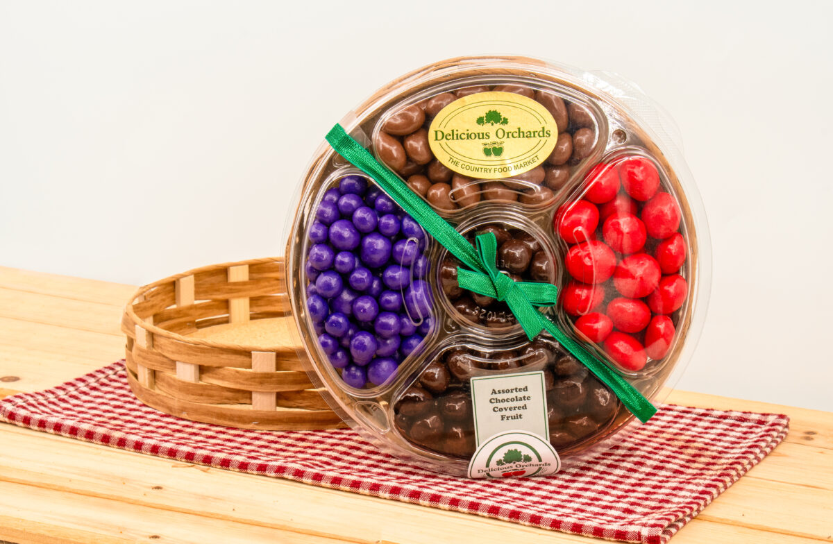 Gourmet Chocolate Covered Fruit Basket